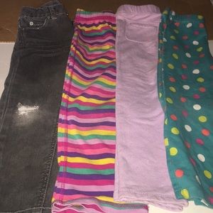 Size 4T for girls pants like leggings